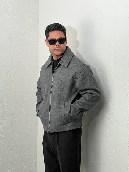 جکت مردانه فوتر گلدوزی mc