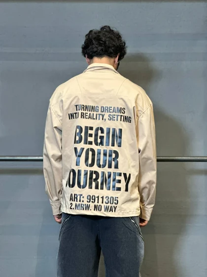 پیراهن پاییزه پشت طرحدار