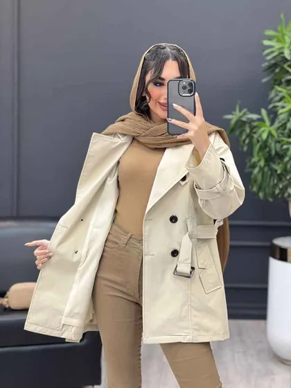 بارانی چهاردکمه ژیله پاگن