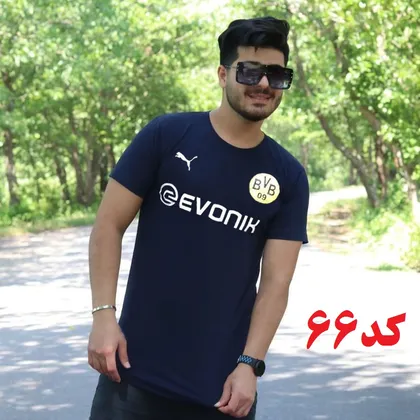 تیشرت مردانه BVB سرمه ای