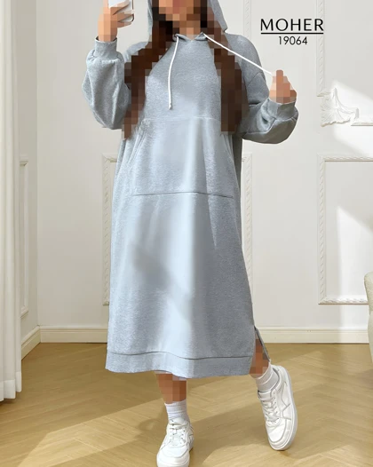 هودی مانتویی زنانه سایز بزرگ