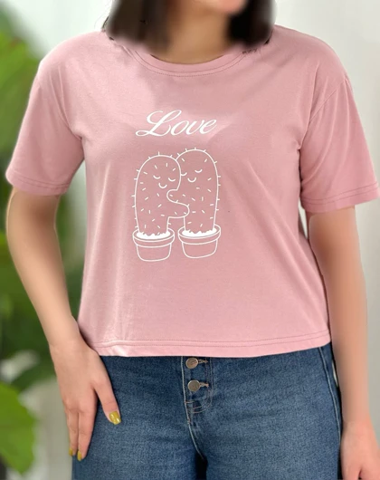 تیشرت پنبه کاکتوس