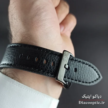 ساعت مچی مردانه اورجینال موتور ژاپن برند مینی فوکوس سه موتور مدل Mf0003G.01 بند چرم