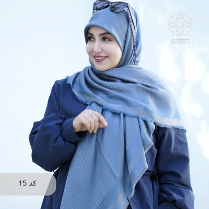 روسری نخ ژاکارد رونا پیچی