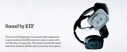 هدفون بلوتوثی ناتینگ مدل Headphone 1