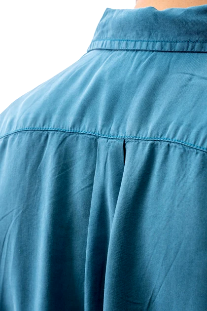 پیراهن آستین کوتاه دوجیب یقه انگلیسی مردانه