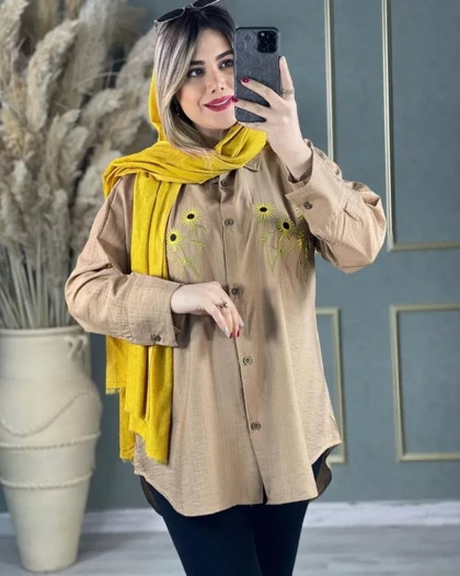 تونیک مانتویی آفتابگردون