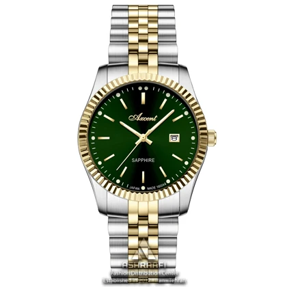 ساعت اکسنت صفحه سبز Axcent AX160044GS