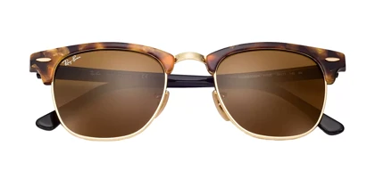 عینک آفتابی RayBan 3016 51 Clubmaster Fleck Brown Classic B 15