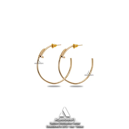 گوشواره حلقه‌ای Juste un Clou Earrings G01