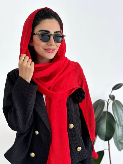 شال پلیسه تیغ ماهی دخترانه(تحویل فوری) موجود در انبار 4 عدد