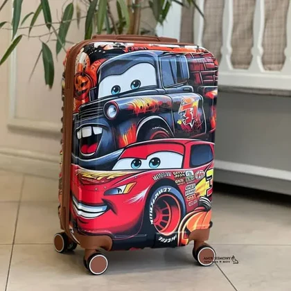 چمدان بچگانه پسرانه طرح مک کویین