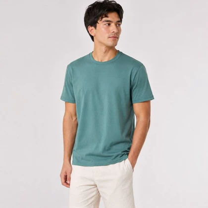 تیشرت آستین کوتاه یقه گرد مردانه ماییلدا مدل 5879