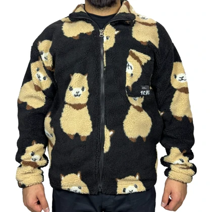 سویشرت تدی مدل لاما