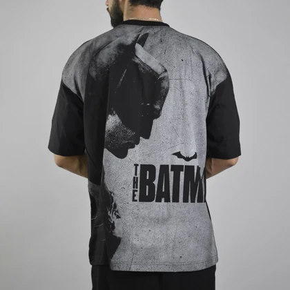 تیشرت اسپرت بتمن مدل SPL-3L1722 مشکی