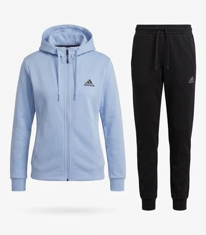 ست سوئی شرت شلوار زنانه ورزشی آدیداس کلاهدار Adidas