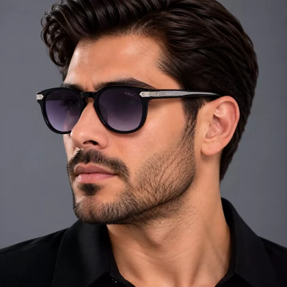 عینک آفتابی هابلوت فریم گرد اورجینال کد HO300