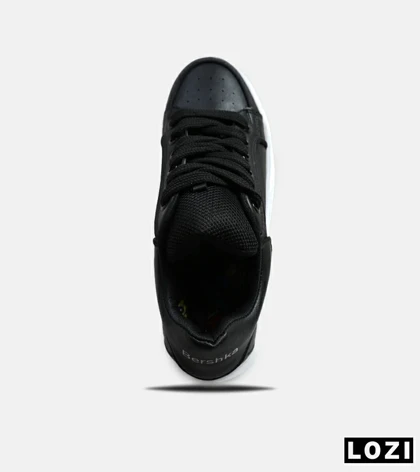 کفش کتانی مردانه مشکی BERSHKA