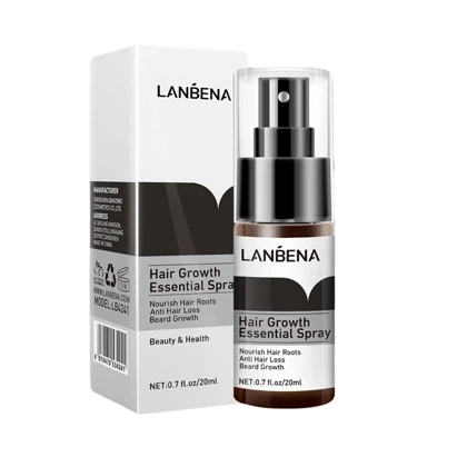 اسپری ضد ریزش مو لانبنا LANBENA مدل Hair Growth Essential