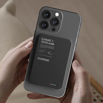 پاور بانک 5000 وایرلس مومکس IP116 Q.Mag X توان 20 وات