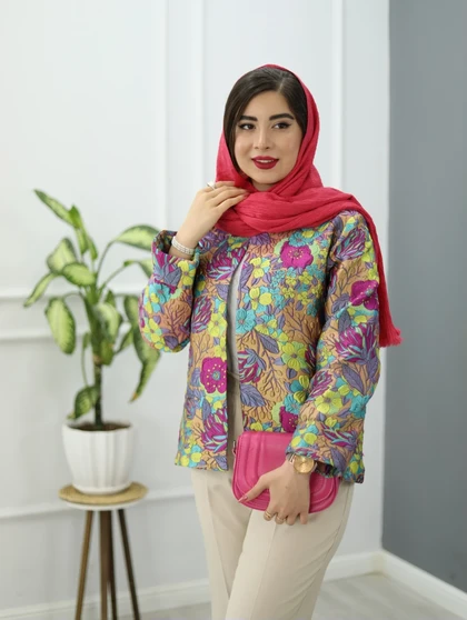 کت ژاکارد لامیا