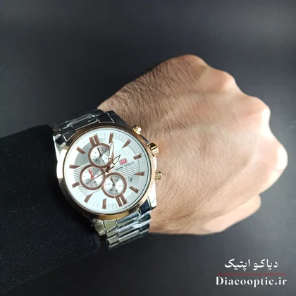 ساعت مچی مردانه اورجینال موتور ژاپنی برند مینی فوکوس سه موتور مدل Mf0134G.02