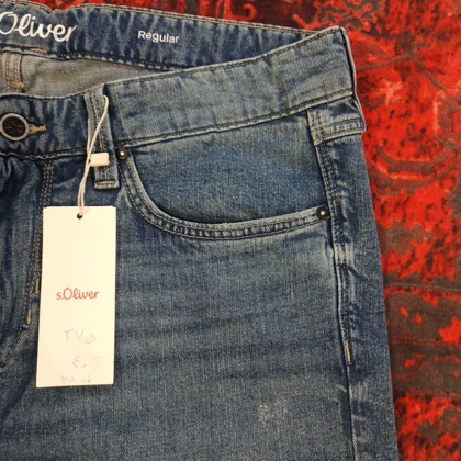 شلوار جین رگیولارفیت مردانه OLiver کد 375