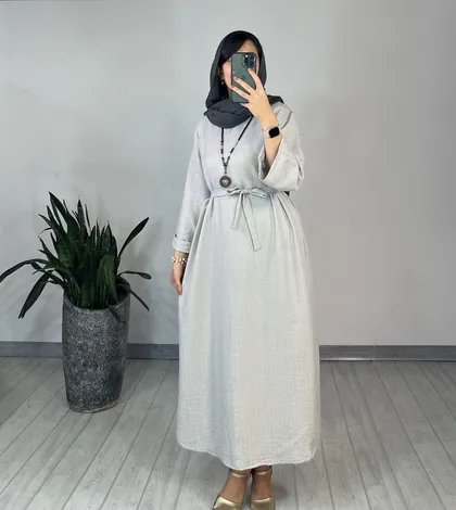 پیراهن مانتویی بلند دلاوا 1
