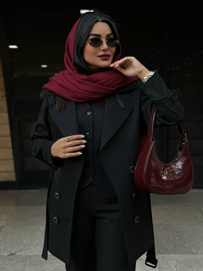 ترنچ کت از جنس کتان زارا