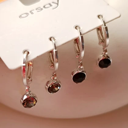 آویز دودی مشکی