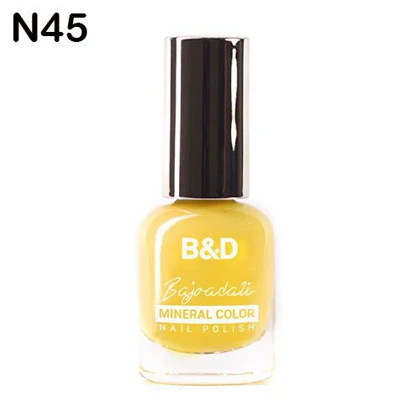 لاک ناخن بی اند دی B&D ساده سری N