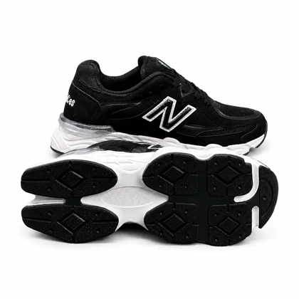کفش کتانی زنانه مدل نیوبالانس 9060 مشکی سفید New Balance 9060