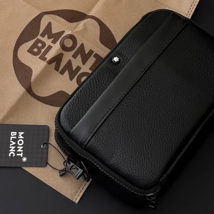 کیف پاسپورتی دو کاره Mont Blanc مدل MB30468