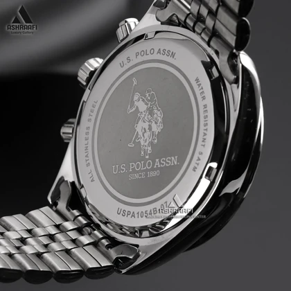 ساعت یو اس پولو صفحه آبی U.S. Polo Assn. USPA1054B-07