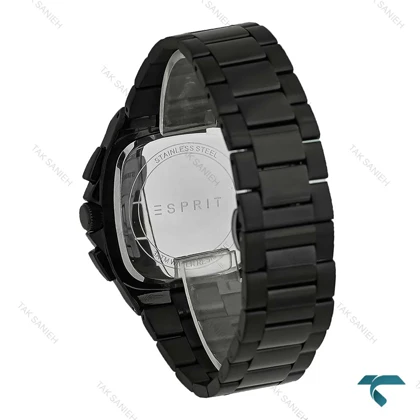 ساعت مردانه اسپریت فول مشکی سه موتور صفحه فیلی Esprit-8206-G