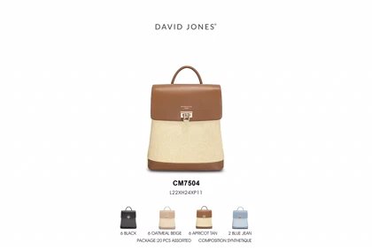 کوله پشتی اسپرت دیوید جونز مدل David Jones CM7504