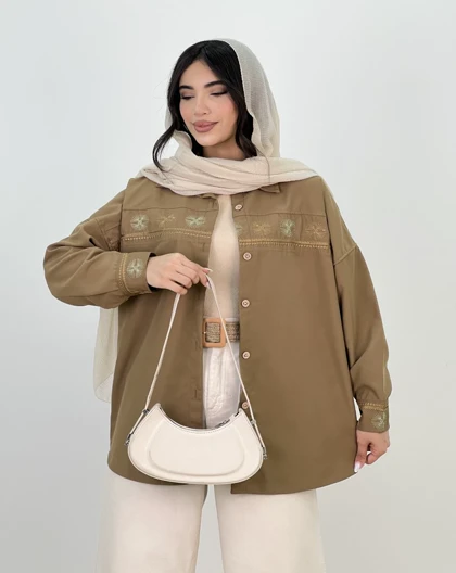 شومیز گلدوزی سالومه(72)کد:5165