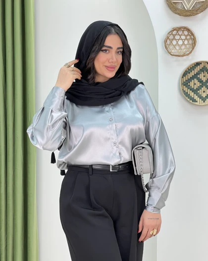 شومیز ساتن آتوسا(73)کد:4654