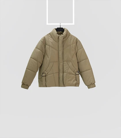 کاپشن کوتاه Pinki 1292 در چهار رنگ