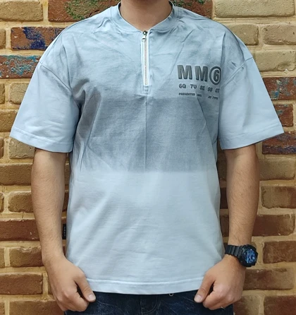 تیشرت نیم زیپ پارچه ترک