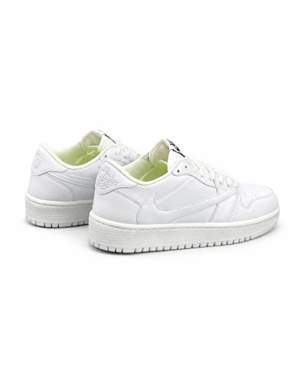 کفش کتانی زنانه مدل نایکی ترویس سفید تمام Nike travis