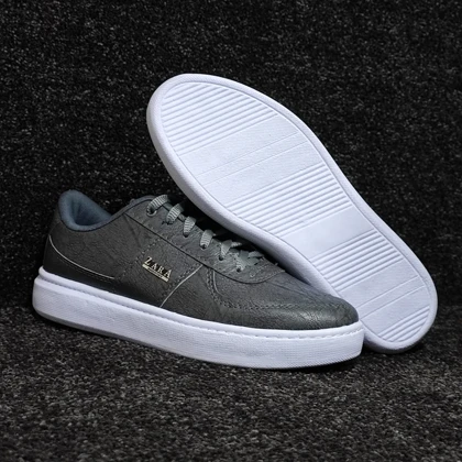 کفش تخت Zara مردانه طوسی مدل Kiyan ویژه