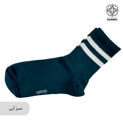 جوراب طرح دوخط ساق‌دار