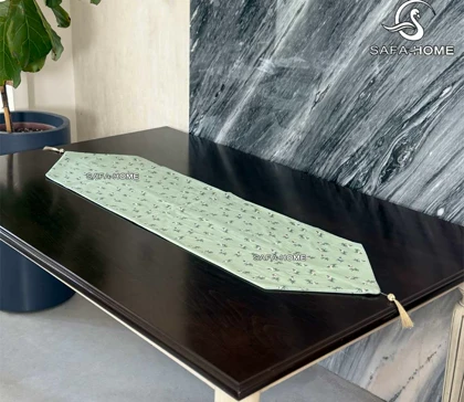 ست رومیزی مخمل شانل طرح بهار 5 تکه