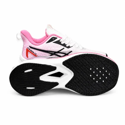 کفش کتانی زنانه زیره بست مدل اسیکس سفیدصورتی ASICS