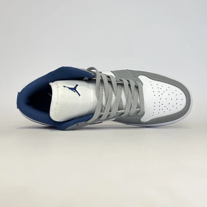 کفش روزمره جردن 1 طوسی سرمه مستر