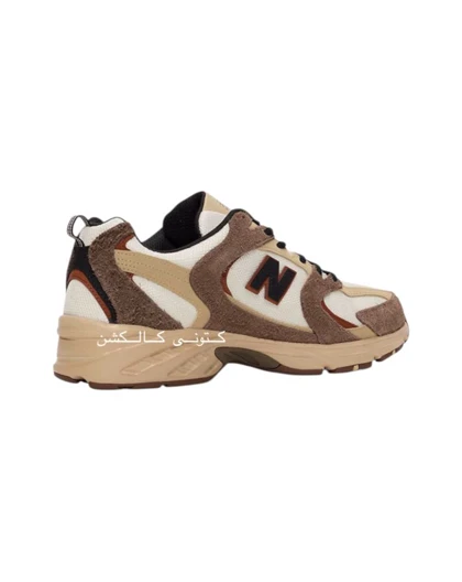 کتانی ویتنامی نیوبالانس 530 قهوه ایی New balance 530 Dark Mushroom