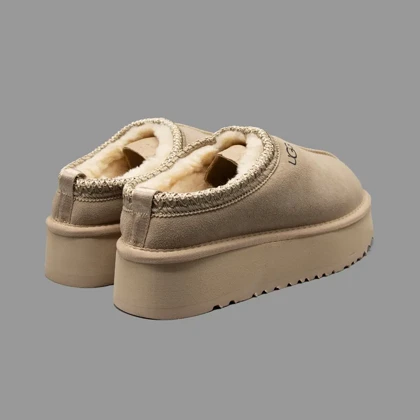 اسلیپر آگ تاز پلتفرم خاکی Ugg Slipper Platform Tazz Sand