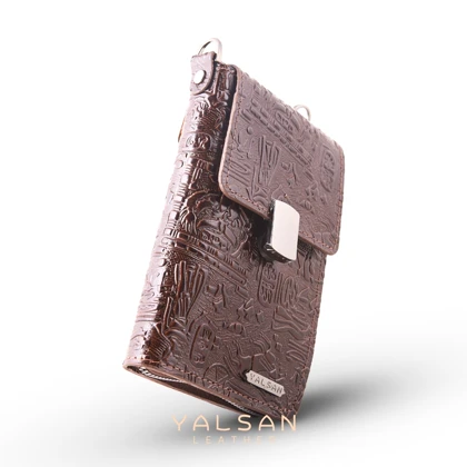 کیف دوشی و دستی چرم یلسان مدل کارن کد 012-CLP