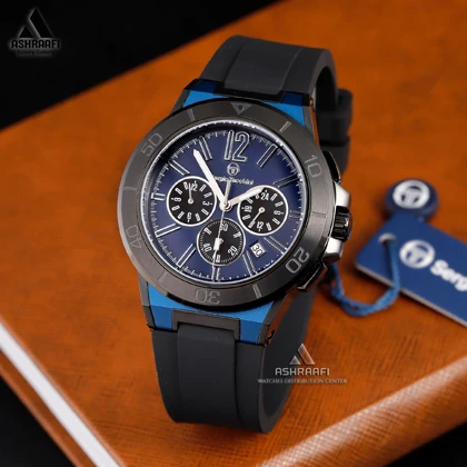ساعت سرجیو تاچینی سورمه‌ای Sergio Tacchini ST.1.10458-3